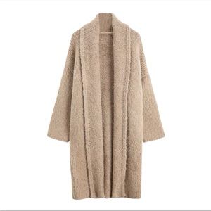 NWOT Zara Knit Duster Cardigan